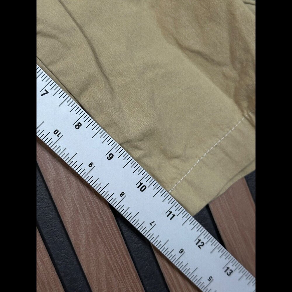 Kuhl Cargo Shorts 30 Mens Khaki Pocket Zip Cotton Nylon 11/5" Inseam - Picture 4 of 8
